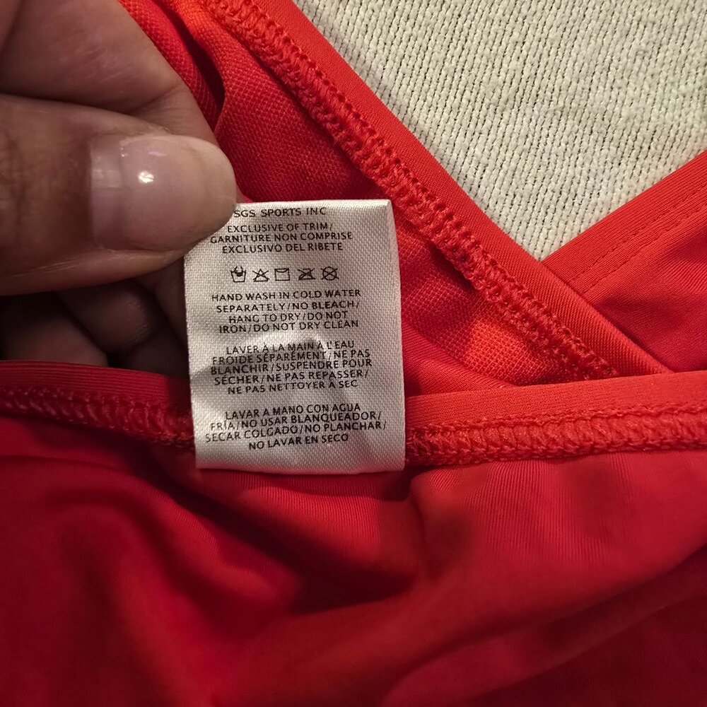 Body Glove Large L Bikini Bottom Smoothie Basic Solid Fuller Womens True Red NEW - Picture 11 of 11